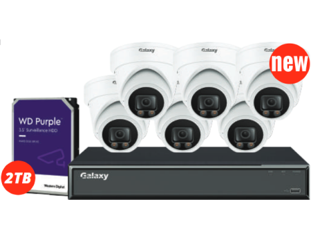 Galaxy Hunter Color-V 5MP Full Color HD  8CH Kit