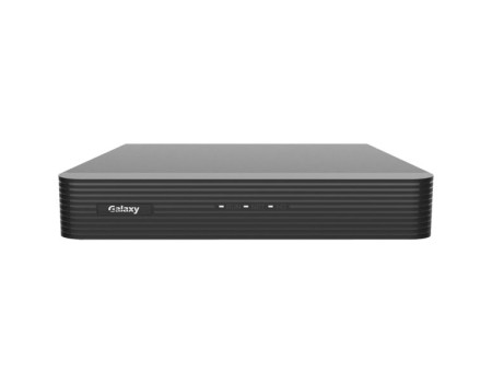 NDAA Galaxy Color-V Series Ultra H.265 4CH 4K/8MP POE Lite NVR with 1pc HDD