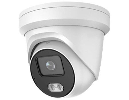 Galaxy Platinum AI 8MP Color247 White Light Fixed IP Turret Camera