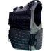 TACTICAL MOLE Grey/Black vest with stab proof panels protection level I including SCOPE PVC logo (SIZE L)