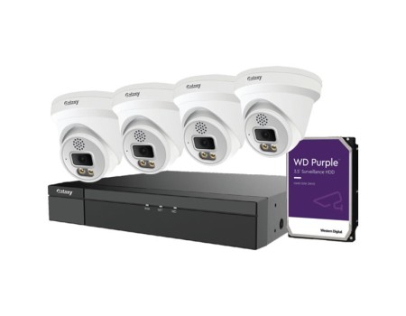 Galaxy Pro 8CH Active Deterrence IP Kit