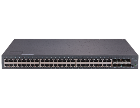 BDCOM 44-Port Gigabit SFP + 4-Port Gigabit RJ45/SFP Combo + 8-Port 10G SFP+ L3 Stackable Managed Switch ( 2 power slots,  single AC-220V hot-swap power supply,  with cooling fan,  1U,  standard 19 inch rack-mounted installation)