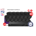 16 CH NDAA Galaxy Color-V Full Color 5MP AI IP Turret Kit