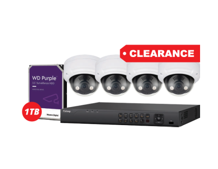  Galaxy Platinum 8CH 4x 4MP HD Kit