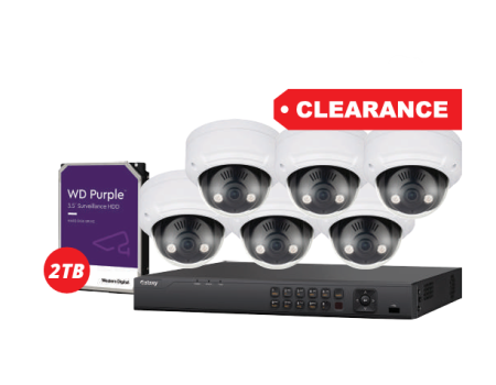  Galaxy Platinum 8CH 6x 4MP HD Kit