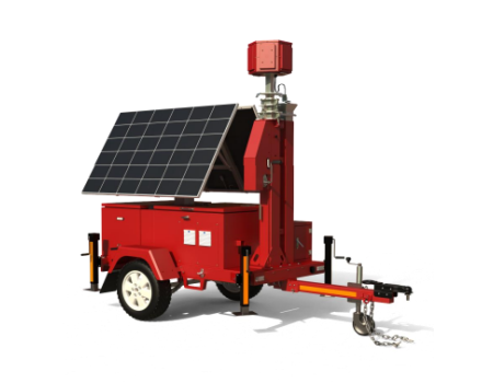 GX-UST-600SA-HYBRID Solar CCTV Tower