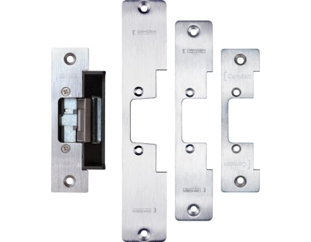 ANSI Strike Grade 1 Low Profile. w/3 Faceplates, 5/8"Throw