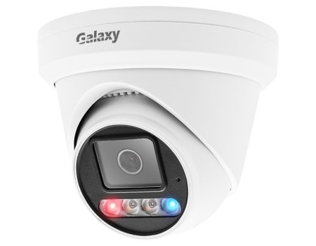  Galaxy Color-V NDAA 6MP Active Deterrence POE IP Camera
