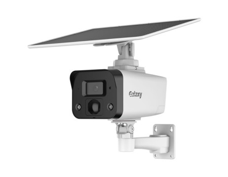 Galaxy Hunter Series 4MP Smart Dual Light Fixed-focal Bullet 4G Solar Power Network Camera
