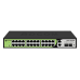 BDCOM 24-port GE PoE+ 2-port GE RJ45 + 2-port SFP Unmanaged PoE Switch