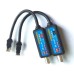  Galaxy Ethernet over Coaxial PoE converter, Support 200 Meters Distance