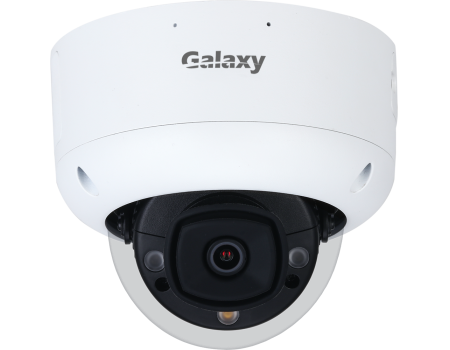Galaxy Hunter 5MP AI Active Deterrence Fixed Lens IR Dome IPC with Color247 Full Color and Microphone Build-in / Mask Detection