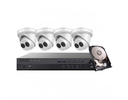 Platinum Series 4K IP Turret Kit