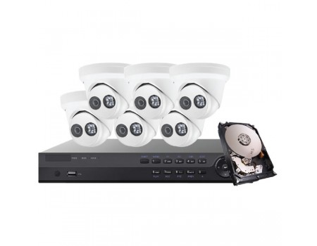 Platinum Series 4MP IP Mini Dome Kit