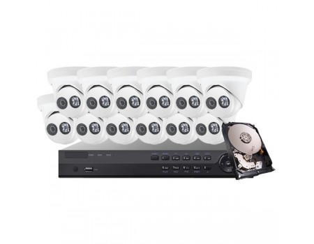 Platinum Series 4MP IP Mini Dome Kit