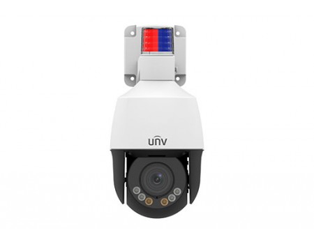 UNV 2MP LightHunter Active Deterrence Network PTZ Dome Camera - Auto Tracking