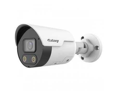 GX845A-AI-LED-28AD Galaxy Pro AI Active Dissuasion 5MP Color247 Caméra fixe IP Bullet 