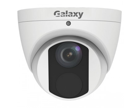 GXE724F-IR28 | Galaxy Elite 4MP IR Fixed Outdoor IP Turret Camera with Human Detection