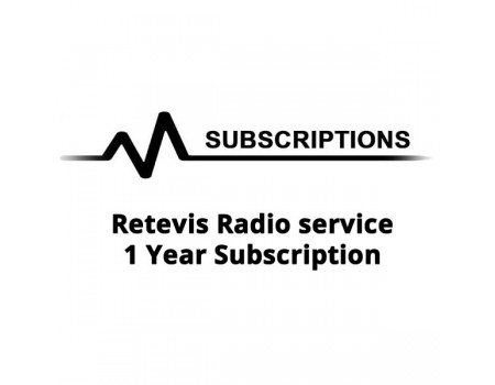 RB21 Poc Radio Service 1 Year Subscription
