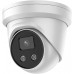 Hikvision 4 MP AcuSense Lumière stroboscopique et avertissement sonore Caméra réseau à tourelle fixe
