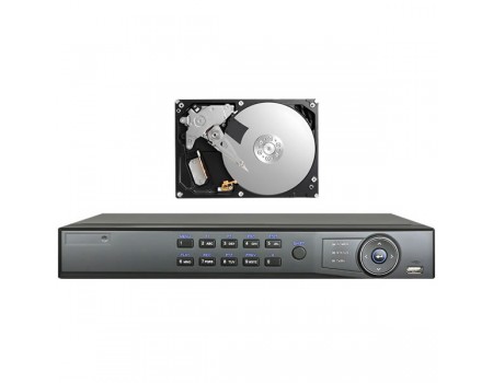 SVDN8704Q-P4+1TB Galaxy Platinum 4CH H.264 6MP NVR w/ 4PoE