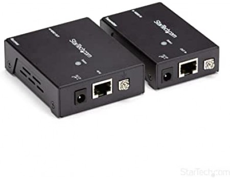 4K HDMI Extender, Support 4K/1080p/720p over CAT5/6/7 Cable, 4K (w/CAT6)up to 40m, 1080p (w/CAT6) up to 70m with IR and PoE