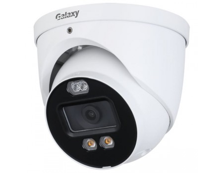 Galaxy Hunter Active Deterrence 4K/8MP 4-in-1 Color247 Warm Light Fixed Turret Camera