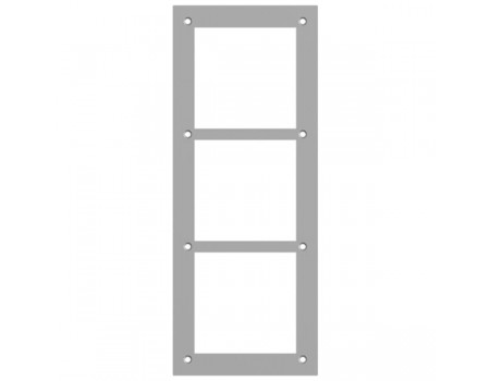 Galaxy Hunter Series IP Module Outdoor Station - 3 Module Front Panel