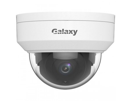 Galaxy Elite 4K Vandal-resistant Network IR Fixed Dome Camera