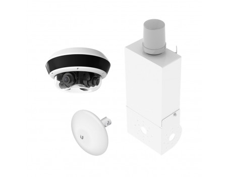 Wireless Video Station With 20MP Multi-Lens Vari-Focal IP Camera