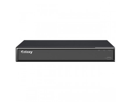 Galaxy Hunter Series 8CH 4K H.265 Compact 1U NVR w/ 8PoE