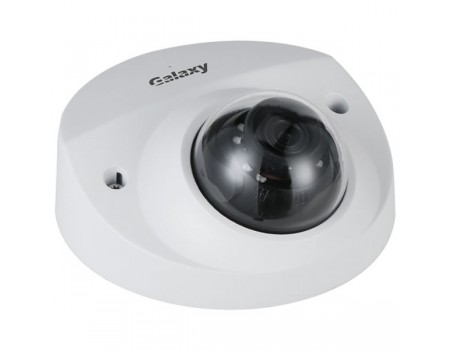 Galaxy Hunter Series 4MP Lite AI Starlight IR Fixed Wedge Dome IP Camera - 2.8mm