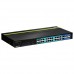 TRENDnet 24 ports 10/100 Mbps Web Smart PoE + Commutateur