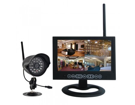 2.4Ghz Digital Quad View IR Wireless Camera Set