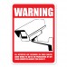 Outdoor CCTV Warning Sign - BIG