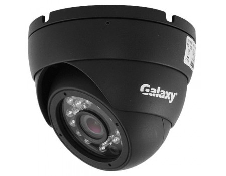 Caméra dôme extérieure 1080p HD-TVI IR Galaxy - 3.6mm