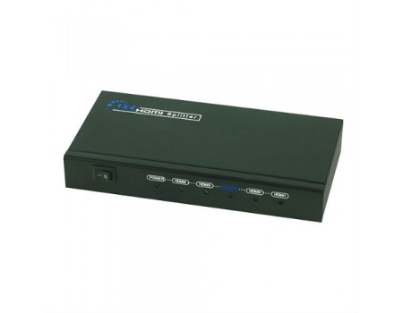 HDMI 2.0 3D Ultra HD 4Kx2K@60Hz 1x8 splitter_Black color