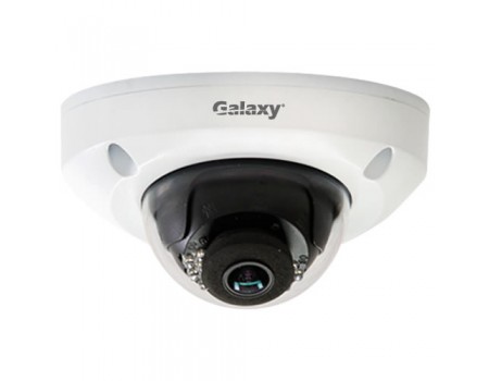 Galaxy Pro Series 4MP IR Wedge Dome Camera - 2.8mm