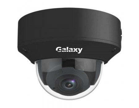 Caméra Dôme VF IR Galaxy Pro Series 4MP - 2.8 ~ 12mm Noir