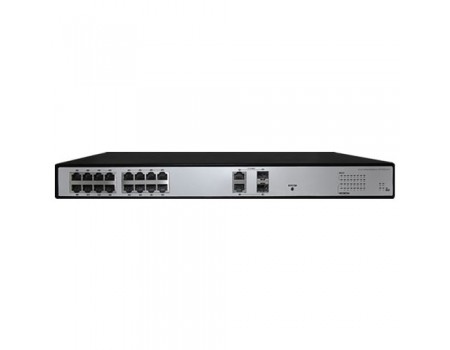 Commutateur PoE 10 ports / 100 Mbps IEEE 802.3af / 802.3at, 2 ports COMBO supplémentaires