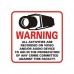 CCTV Warning Sign